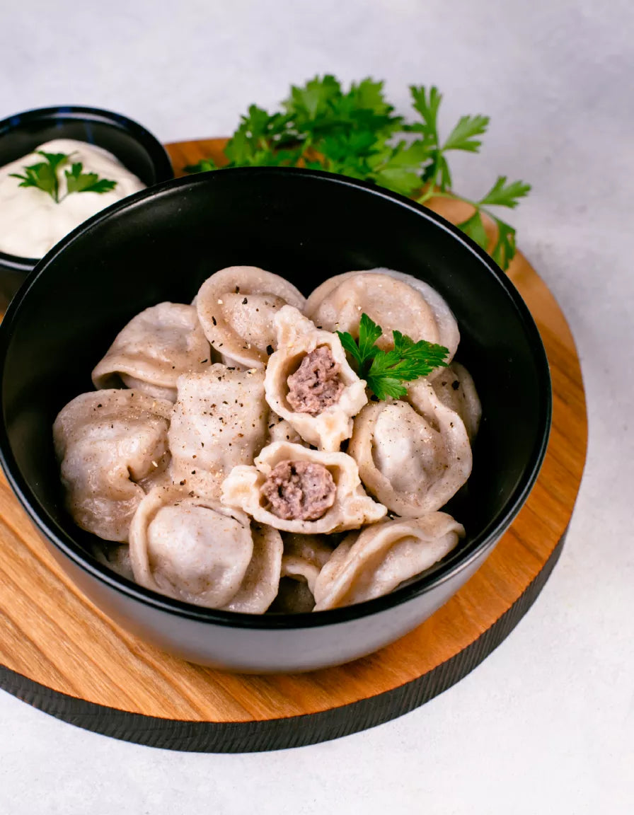 Pork and Beef Pelmeni
